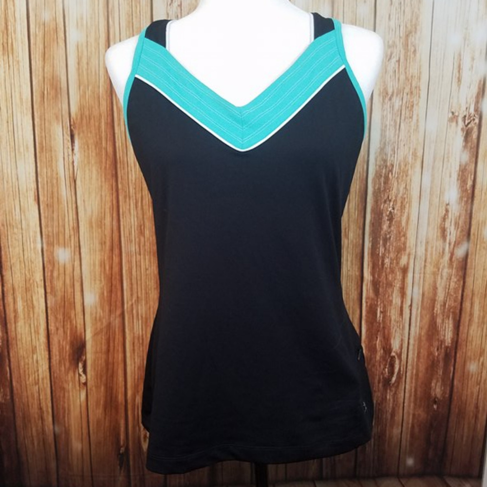 Danskin X-Large Built in Bra Workout Tank